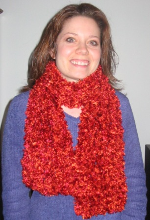 free crochet fun scarf pattern